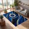 Club Brugge FC Soccer Football Pattern Soft Area Rug Non Slip Indoor Floor Carpet Sports Decor Mat for Bedroom