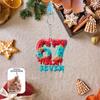 2D flat acrylic keychain - multiple colors available, perfect for backpack decoration and car key pendant