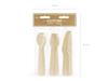 Partydeco Sztucce Drewniane Woodland 16Cm 1 Op 18 Szt