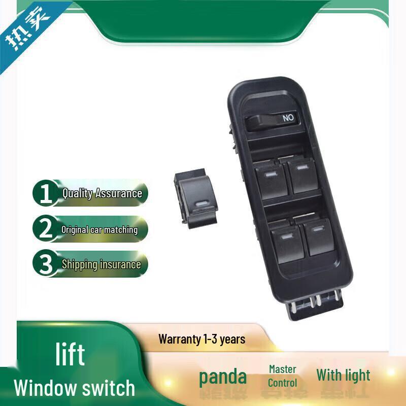 Panda Glass Window Lifter Switch for Eagle GX2 Front Left Passenger Side Exclusive Edition