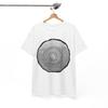 Mens Tree Ring T Shirt Organic Woodcut Tee Tri-Blend Dad Gift Arborist Forest Growth Rings Graphic T Shirts Cotton Tee Tops