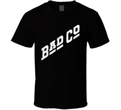 BAD CO 70's 80's Rock Bank Logo T Shirt Mens Womens Tees Top