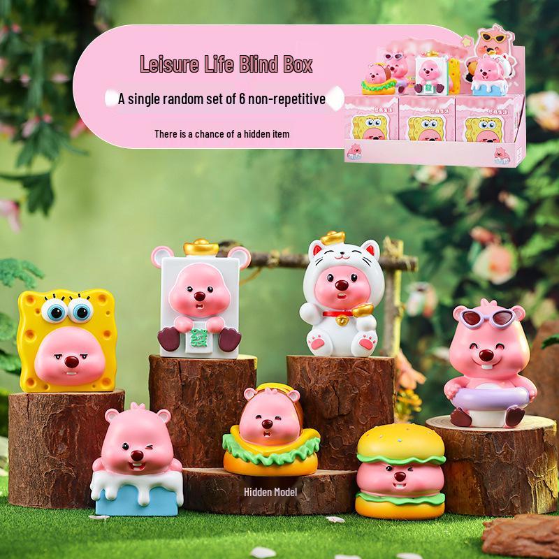 Mythische Tier-Serie: Antike neunschwänzige Fuchs Blind Box Figur zur Schlafzimmerdekoration