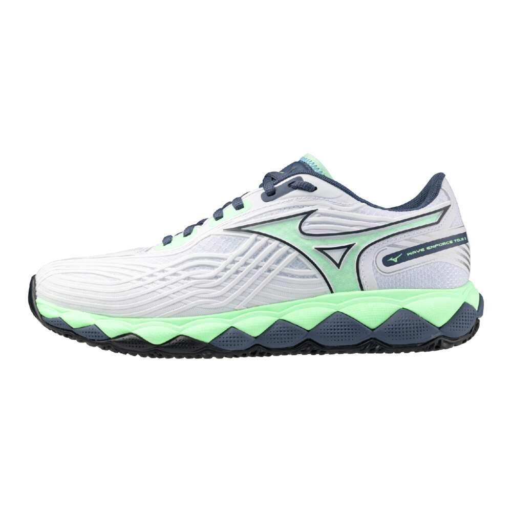 Mizuno Wave Enforce Tour 2OC Стильные Мягкие Удобные Универсальные Низкие Теннисные Кроссовки Мужские кроссовки Белые 61GB2502-37