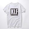The Klf Communications Letter Printed Unisexs Unisex T Shirt Tshirt 2024 New Short Sleeve O Neck Cotton Tshirt Tee Camisetas Hombre