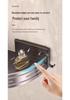 Punch-Free Bathroom Corner Triangle Shelf