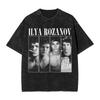 Herren Beheizte Rivalität Ilya Rozanov Basic T-Shirts Top T-Shirts Strand Y2K Lässiges Kurzarm-T-Shirt Herren Hip Hop T-Shirt Heiß