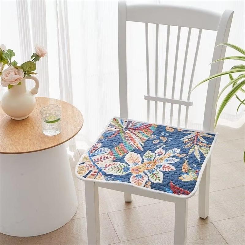 Universal Thin Seat Pads Fashionable Printed Pattern Four Seasons Home Sitting Mats Living Room Dining Chair Anti Slip Cushion