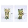 Frog Ornament Solar Light Home Decor Accessories Kawaii Resin Craft Desktop Figurines Living Room Decoration Kids Room Ornaments