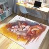 1pc,Home Decor Rug, Office Carpet, Chair Pad, Outdoor Mat, Gift Idea - Cute Squirrel Friends DesignL011