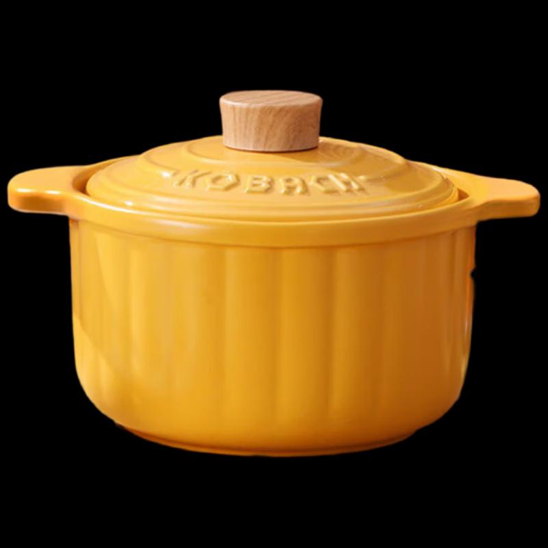 Kambach KBN-T3500 Pumpkin Ceramic Stew Pot 3.5L