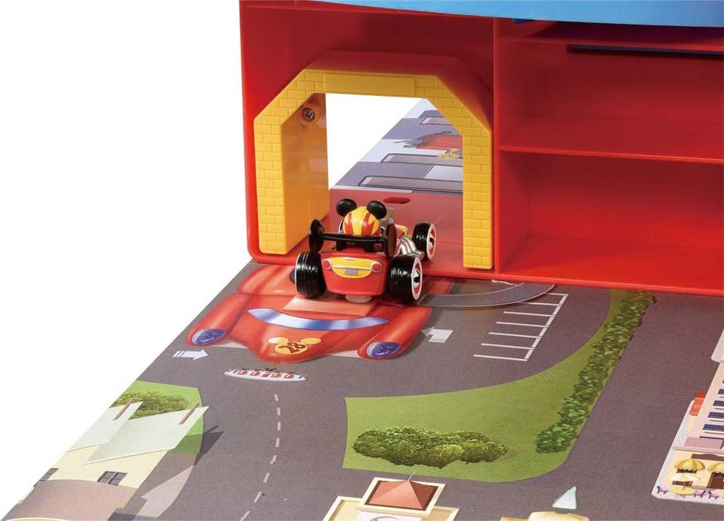 Panoramatický kufřík Tomica Disney Mickey Mouse a Road Racers