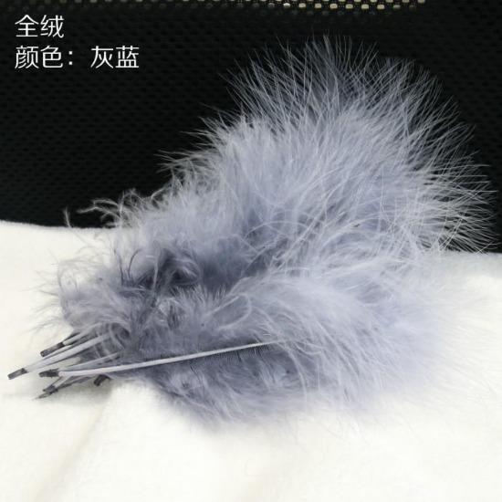 50Pcs Feather Perennial Diy Color Full-Fleece Feather Turkey Feather Jewelry Accessories Materials From 50 Pieces