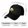 Lucky Man Shamrock Baseball Cap Adjustable Polyester Casual St Patricks Day Hat Outdoor Sports