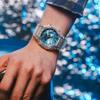 Casio G-SHOCK GA-2100BM-7A2 Analog Digital Watch Clear Sky Blue Skeleton Men's