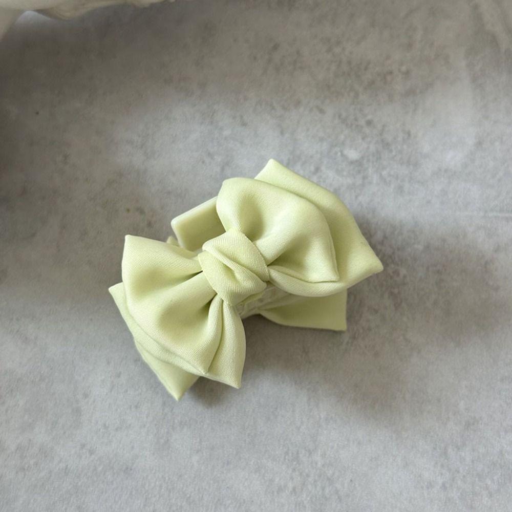Side Clip Bow Hairpin Cloth Bowknot Hair Clip Cute Small Hair Claw  Children