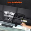 Glossy Black Front Reading Lamp Light Panel Trim For Toyota Tacoma 2015-
