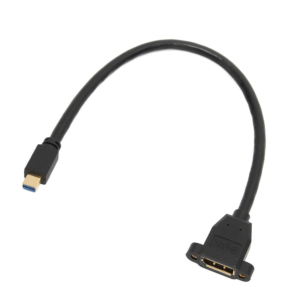 Mini Displayport to Displayport Mini DP Male to Female 8K 7680x4320 60Hz Safe Stable Mini DP to DP