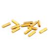 12PCS Electric Guitar Saddle Height Adjustment Screws Bridge Height Adjusting Hex Screws Gold