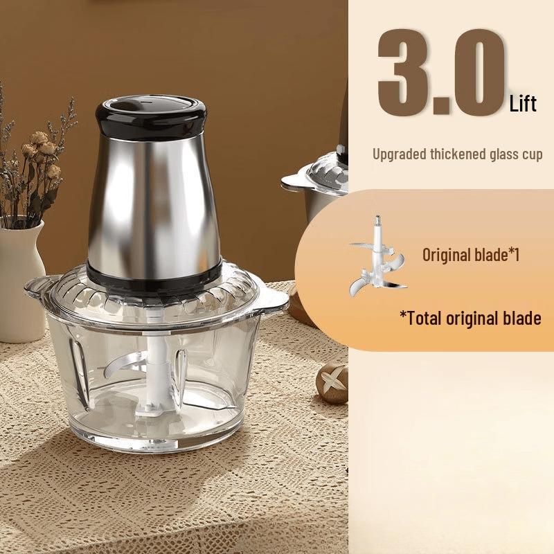 ZISIZ 3L Electric Household Multi-functional Meat Grinder