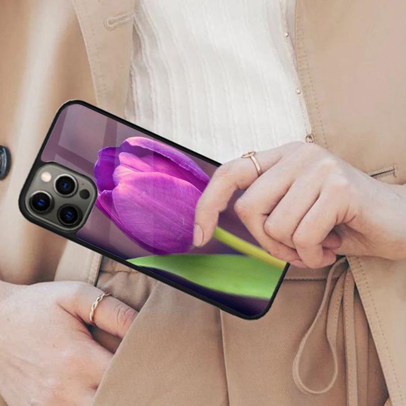 

Tulip Flower 2 Magnetic Phone Case For APPLE iPhone 17 Air 16 14 13 12 Pro Max 15 Plus Wireless Charge With MagSafe Cover iPhone 13mini