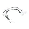 G10Q 4-Pin UV-Lampenfassung Mit 15/25cm Kabel Ringstecker Isolierschlauch Sockel