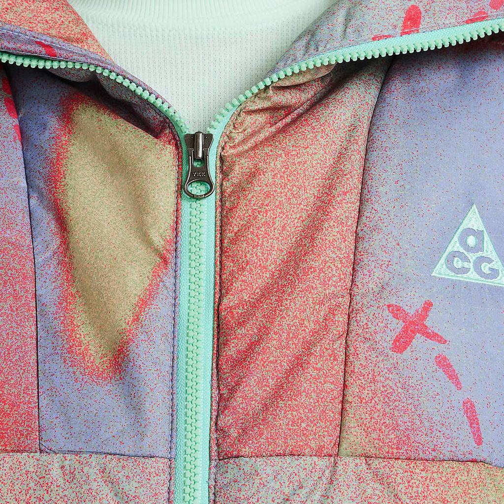 Nike ACG Cotton Jacket With Letter Print And Color Block Hooded Kids Jackets Multicolor DQ8728-569