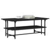 VidaXL Coffee Table Black 100x50x40 Cm Engineered Wood 835319