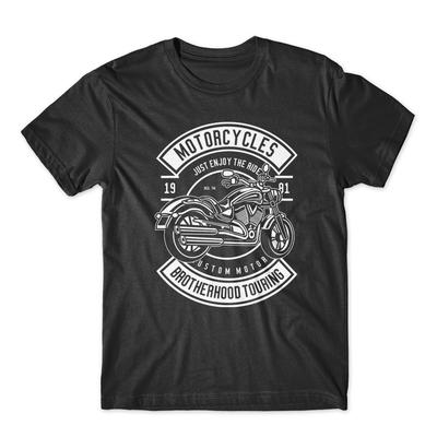 Motorräder Touring T-Shirt 100% Baumwolle Premium T-Shirt Neu