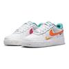 Nike Air Force 1 LV8 GS Leap High Kids Sneakers White Washed-Teal Safety-Orange FD4626-181