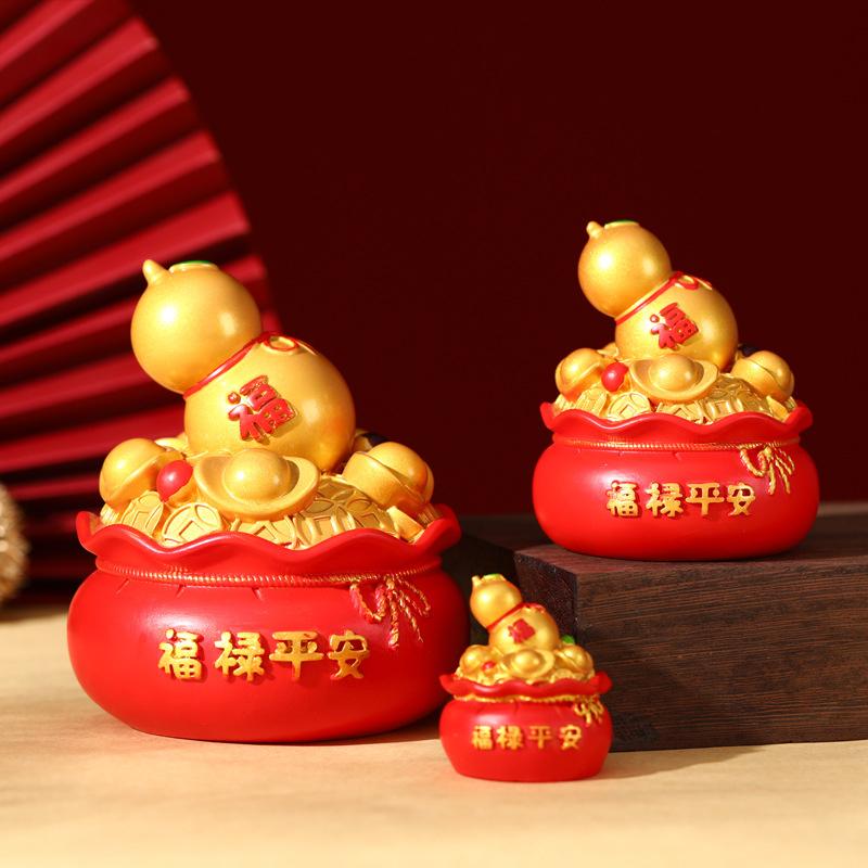 Chinese Spring Festival Ornament Cartoon Snake Statue Figurine Ornament Merry Christmas Decoration 2025 New Year Home Decoration