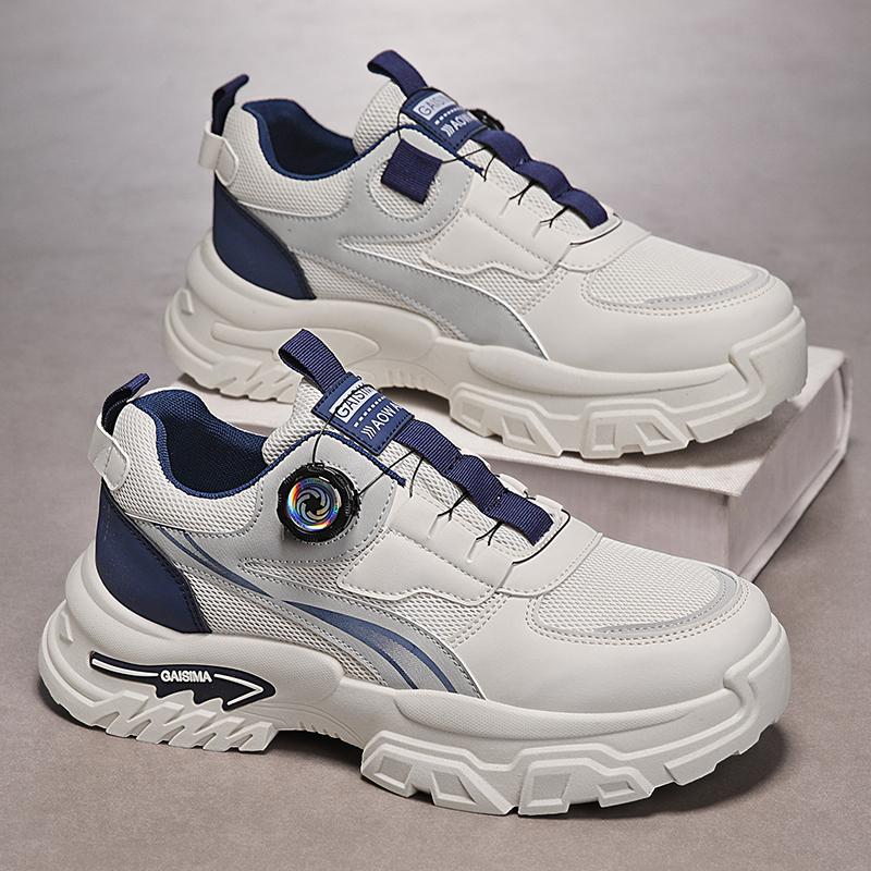 New Fashion New Men's Fashion Casual Low Top Sports Shoes Students Thick Sole Comfortable Sneakers Boys Male Classic Breathable Basketball Shoes