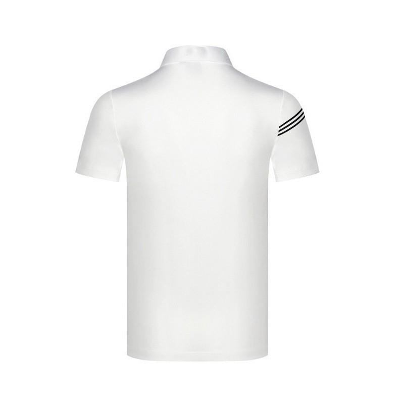 Mens Golf Polo Shirt Quick-Dry Breathable Short Sleeve Tee Outdoor Sports