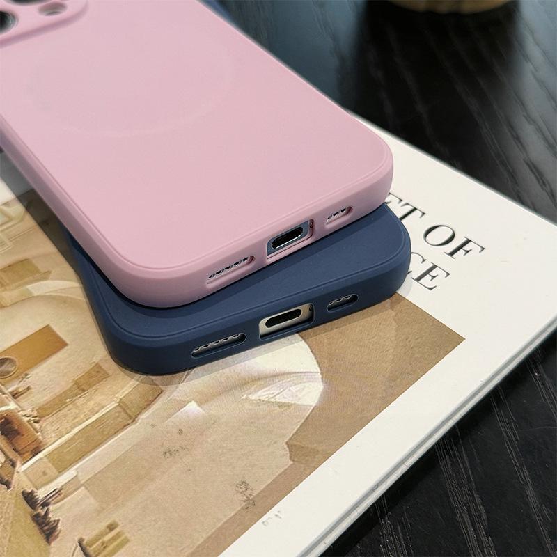 Magnetic TPU Phone Case for iPhone 16 Pro Max - DIY Cross-border Design
