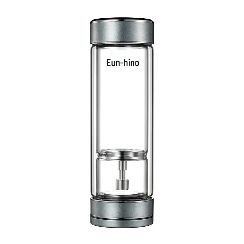 HEENOOR Magnetic Double-Layer Glass Tea Infuser Bottle