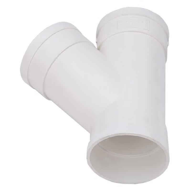 Winstable PVC 45-Degree Y-Branch Drainage Pipe Fitting