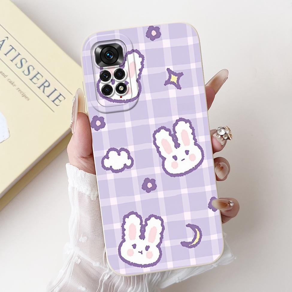 6.67'' Global For Redmi Note 11 Pro Case Silicone Fashion Luxury Cute Cat Painted Shockproof Phone Case For Redmi Note 11 Pro 5G
