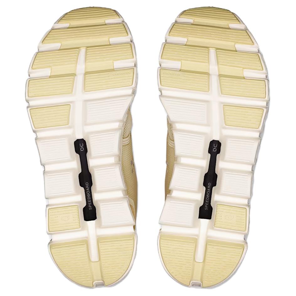 On Cloud 6 Comfortable Fashi Low-Top Lifestyle Shoes Women Sneaker Gold 3WF10064297