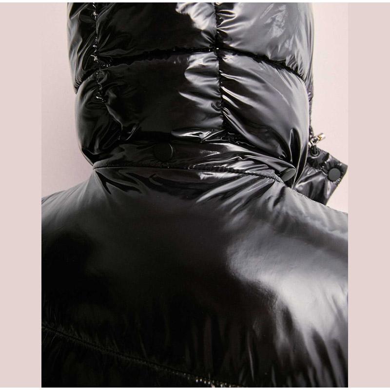 New Women's Casual Sports Hooded Cotton Jacket with Zipper Clip Autumn and Winter Women's Clothing Cotton Jacket Coat