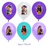 Demon Hunter Party Decorations Set: Banners, Cake Toppers, Balloons, Props for Theme Birthdays