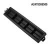 Car Accessories Air Filter Cover ABS Black Practical