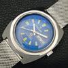 RICOH R31 AUTOMATIC JAPAN MENS VINTAGE BLUE COLOR DIAL WATCH a701956-5 R207-a701956