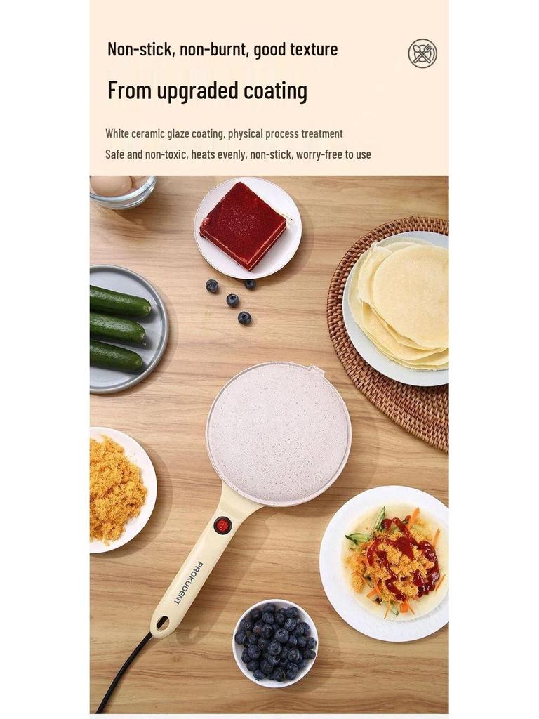 European Thin Pancake & Meat Grill Maker: Multi-functional, For Spring Roll & Thousand-Layer Wrapper