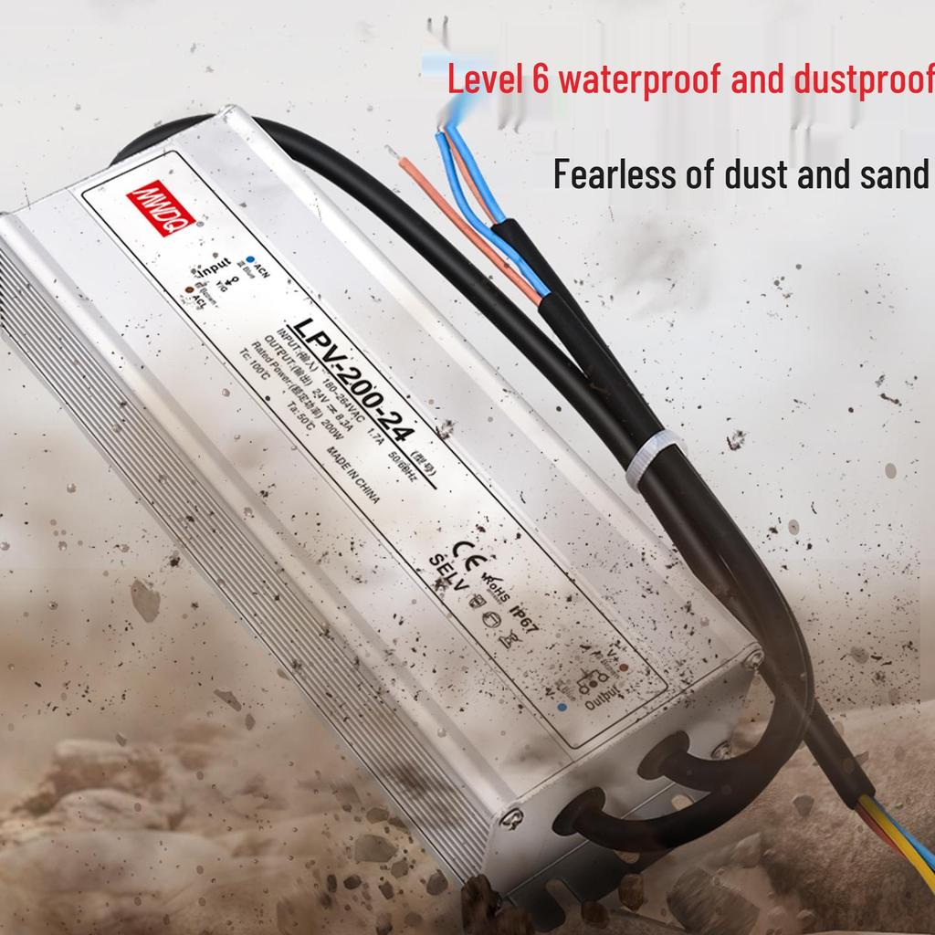 Outdoor Waterproof Power Supply: 400W/600W/1500W to 12V/24V/36V/48V DC LED