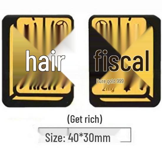 Shuibei 999 Pure Gold Princess Phone Sticker & Magnet Set - Prosperity, Peace, and Joy Design