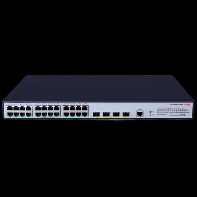 H3C S5024PV6-EI-PWR 24-Port Gigabit PoE+ Enterprise Switch