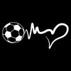 16.4*6.6CM Funny Soccer Vinyl Car Styling Sticker Creative Motorcycle Emblem Decoration For Geely Emgrand Chery BYD F0 F3 WEY H6