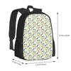 Tennis Muster Design Laptop Reise Schultertaschen Tennis Sport Ball Niedlich Einzigartig Einfach Grundlegend