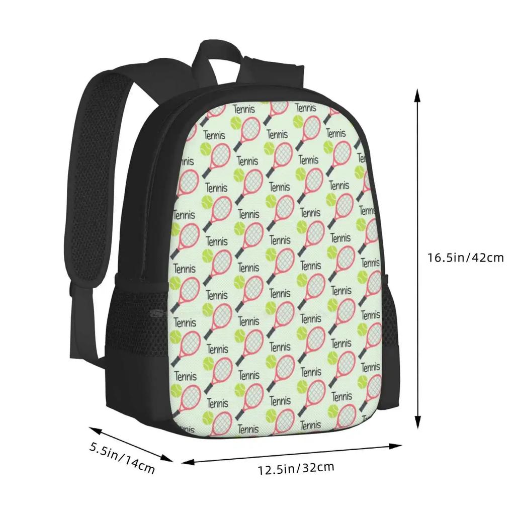 Tennis Muster Design Laptop Reise Schultertaschen Tennis Sport Ball Niedlich Einzigartig Einfach Grundlegend