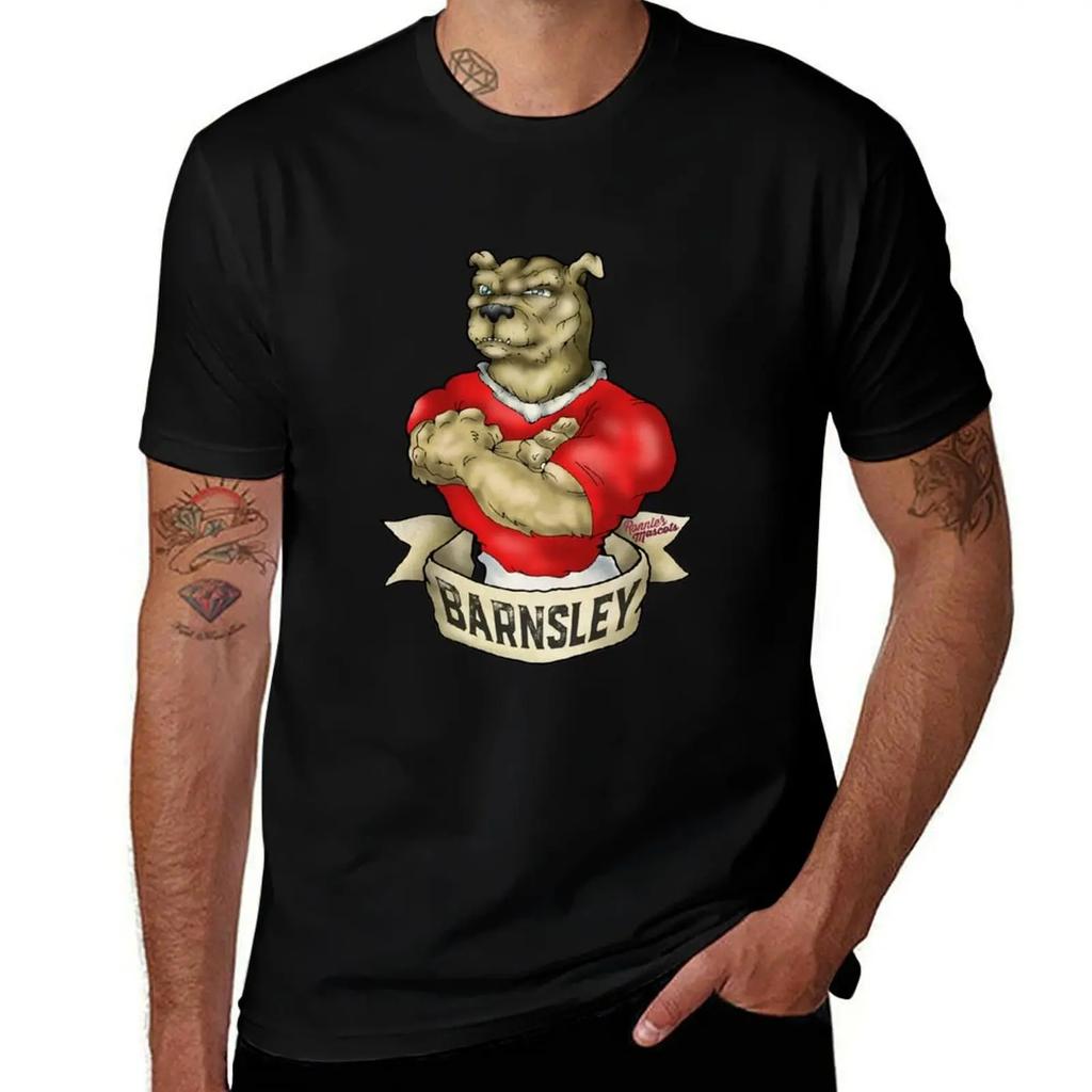 Barnsley Dog Mascot T-Shirt man t shirt anime tshirt men graphic t shirts